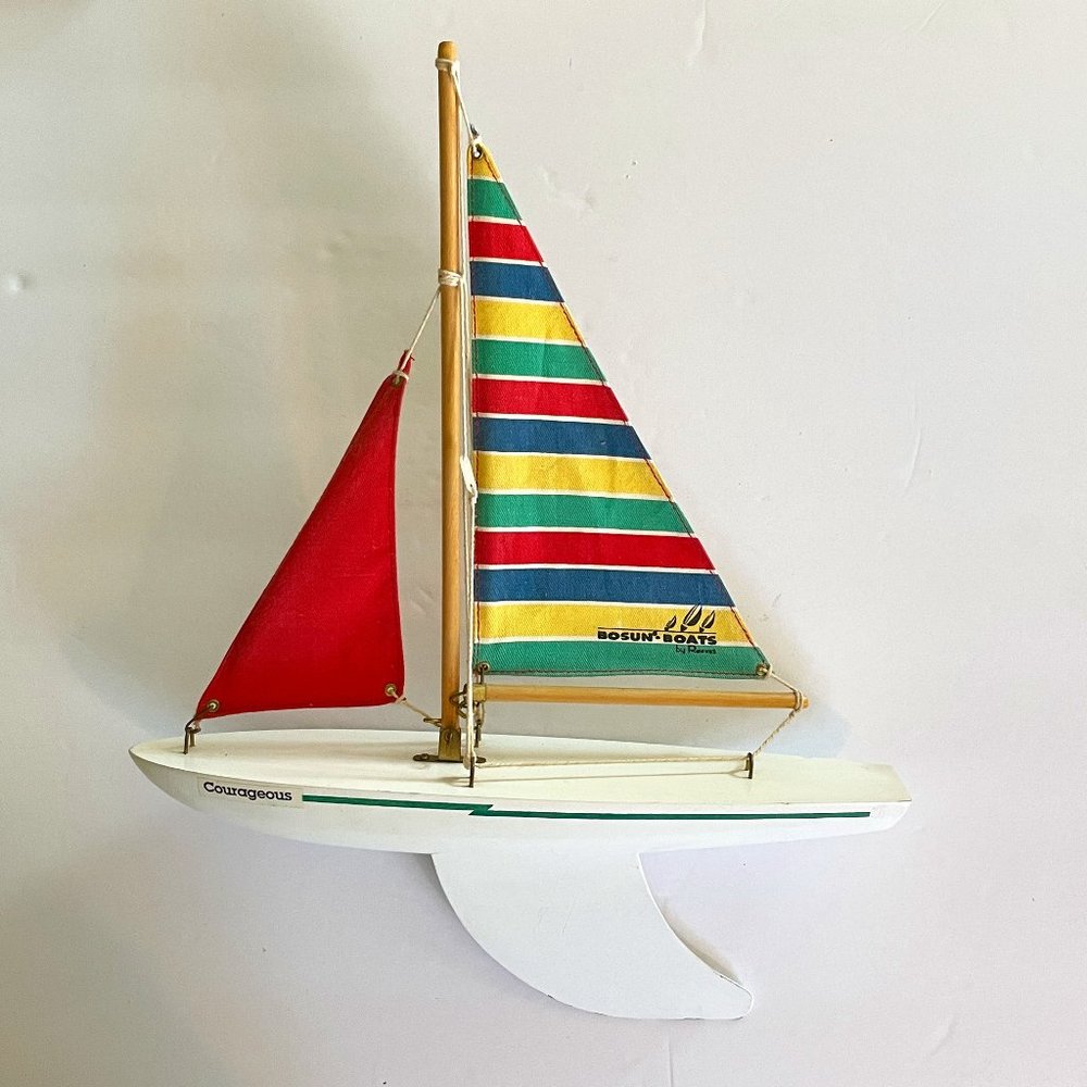 * SOLD * Courageous - pond boat by BOSUN BOATS